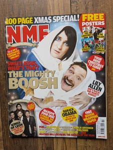 NME Dec 2008 The Mighty Boosh 100 Page Xmas Special, Boosh Wrapping Paper - Picture 1 of 9