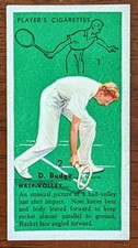 1936 Players Cigarette Card - Tennis #42 Donald Budge  Hall of Famer