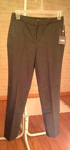NWT Rafaella Women's Black Pants Size 6 Curvy - Picture 1 of 7