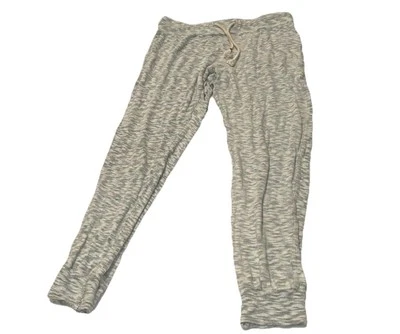 Брюки для отдыха Anthropology средние без застежек серые и белые на шнурке - Изображение 1 из 4