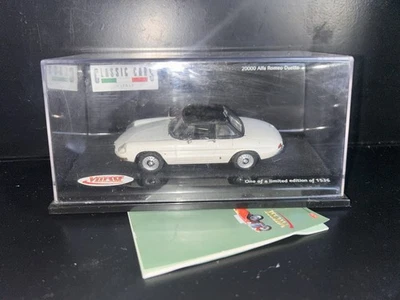 Vitesse SPEED 20000 ALFA ROMEO DUETTO SPIDER WHITE MIB 1/43 Vintage - Immagine 1 di 4