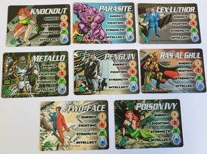 Overpower Card Game CCG DC Lot 8 verschiedene Charakterkarten - Bild 1 von 2