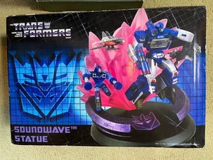 NEW Transformers Soundwave Statue Spacebridge 2006 Diamond Select 19” box & COA - Picture 1 of 8