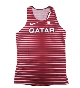 Nike Pro Elite Qatar Track & Field Running Singlet USA CI8115-611 Uomo Taglia Small - Foto 1 di 6