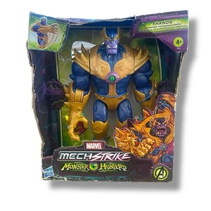 Marvel Mech Strike Monster Hunters Thanos Action Figure Hasbro Damaged Box - Picture 1 of 4