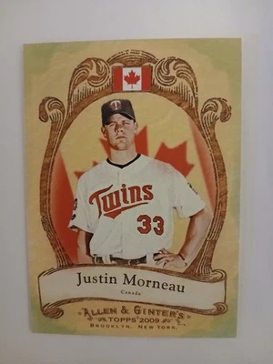 Justin Morneau 2009 Topps Allen And Ginter National Pride #NP13 - Image 1 of 2