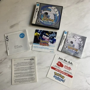 Funda Pokemon Versión Soulsilver Nintendo DS Con Manual E Insertos Solo Sin Juego - Imagen 1 de 12