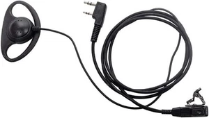 Słuchawki Walkie Talkie z mikrofonem PTT do Baofeng Kenwood Retevis Arcshell UV-5R U - Zdjęcie 1 z 4