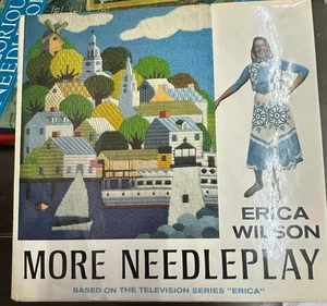 More Needleplay by Erica Wilson 1979 hardcover with dust jacket - Bild 1 von 7