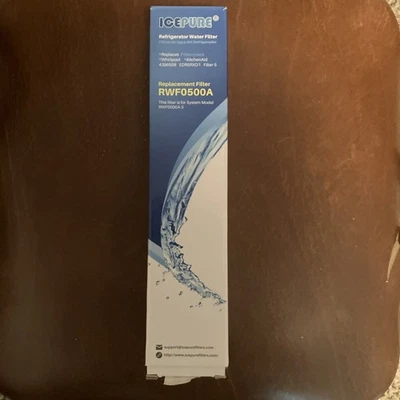 IcePure RWF0500A Refrigerator Water Filter Whirlpool Kenmore 4396508 EDR5RXD1 - Image 1 of 3