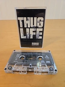 THUG LIFE Volume 1 Rap 2pac Tupac 1994 Audio Cassette Tape VG Tested - Picture 1 of 8