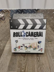Roll Camera The Filmmaking Board Game Clapper Box Keen Bean Complete Kickstarter - Picture 1 of 10