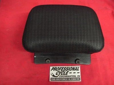 Respaldo Kawasaki 01 ZG1000 Concours Sissy Bar almohadilla y montaje solamente Foto 1 de 4