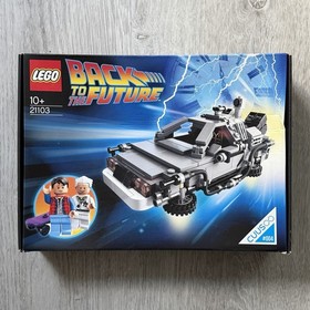 LEGO Ideas 21103 DeLorean Time Machine Original Box Unopened New MISB Sealed Toy