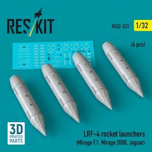 Lanzacohetes LRF-4 (4 piezas) (Mirage F.1, Mirage 2000, Jaguar) 1:32 RS32-0531 - Imagen 1 de 3
