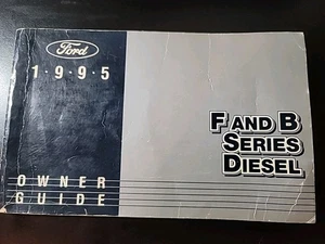 FORD F AND B SERIES DIESEL MANUAL. - Picture 1 of 1
