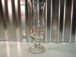 The Station Restaurant Erie Pennsylvania Promotional Barware Hurricane Bar Glass - Picture 1 of 5