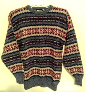 Scottish Fair Isle Sweater - Classic Crew Neck by Maban of Scotland - Picture 1 of 4