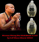 Amulette thaïlandaise Kuman Thong (Dut Rok) puissante huile magique chanceuse riche par LP Nen Kaeo
