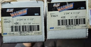 11 Boxes Norton Blue Magnum Auto Body Sanding Sheets 36E, 40E, 80E NIB - Picture 1 of 18