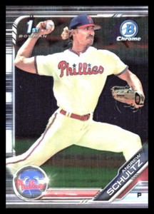 2019 Bowman Chrome Draft Andrew Schultz   BDC-120 Philadelphia Phillies