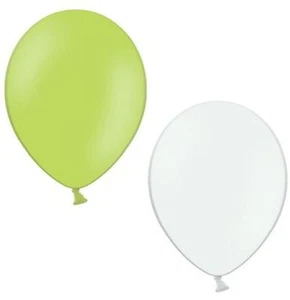 50 Bio Luftballons 2 Farben frei wählbar je 25 Stück Qualitätsballons Made in EU - Bild 1 von 33