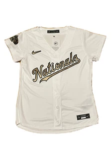 Nike MLB 2022 All-Star Game Washington Nationals Jersey White Women’s Sz Medium - Picture 1 of 4