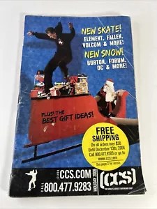 CCS Skateboard Catalog Holiday 2006 Rare California - Foto 1 di 7