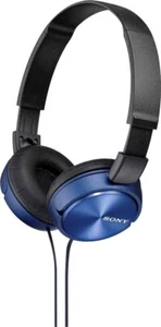Sony Wired On-Ear Headphones ZX310 Compact Fully folding - Blue (A-) - Picture 1 of 2