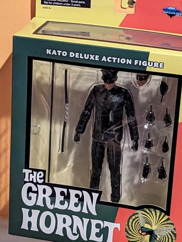 NEW Diamond Select 2023 The Green Hornet KATO Deluxe Bruce Lee Action Figure MIB Cover