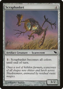 1x Scrapbasket - NM PACK FRESH - Shadowmoor - SPARROW MAGIC mtg - Picture 1 of 1