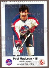 1984-85 Winnipeg Jets Police #13 Paul MacLean