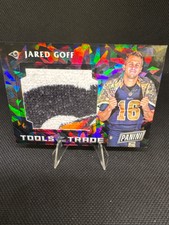 2016 Panini Black Jared Goff Tools Of The Trade Cracked Ice/25 PU Gatorade Towel