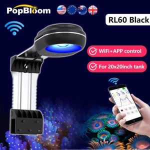 PopBloom RL60 Marine Aquarium Light LED Nano Reef Aquarium Fish Coral Reef Tank - Picture 1 of 10