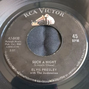 Elvis Presley – Such A Night / Never Ending (RCA Victor – 47-8360) - Picture 1 of 2