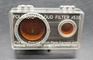 Filtro nuvola Polaroid 516 vintage per fotocamera terrestre modello 100 - Foto 1 di 4