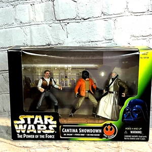 Star Wars The Power Of The Force Cantina Showdown Obi-Wan Kenner 1997 Nuevo - Imagen 1 de 4