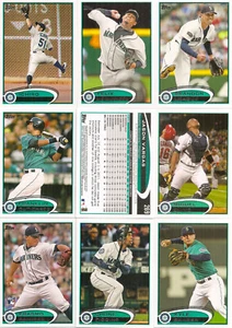 2012 Topps Seattle Mariners Complete Team Set OD + S1 + S2 + Update (34) - Picture 1 of 1