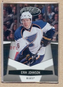 Erik Johnson 127 2010-11 Certified