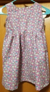 New Handmade Jumper Dress Multi Color Size 4 - Picture 1 of 2