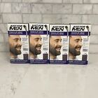 4 Boxes - Just For Men Touch Of Gray Mustache & Beard Dark Brown/Black B-45/55