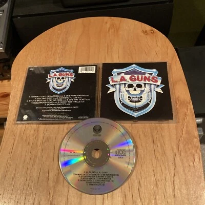 L.A. Guns s/t 1988 debut CD 1st US press PDO n roses hanoi rocks vain girl ratt Foto 1 de 4