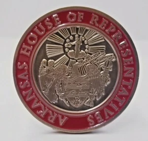 Arkansas House of Representatives 1.75" Challenge Coin - Picture 1 of 3