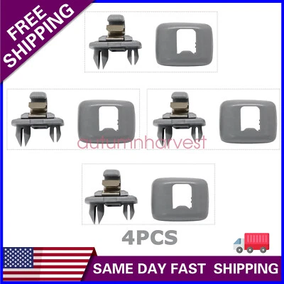 4 PIEZAS NUEVO Se Adapta a Audi A1 A3 A4 A5 Q3 Q5 S3 S4 S5 TT Clip Parasol Izquierdo Derecho Foto 1 de 4