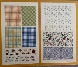 Uschi - Calcomanías de mantel, 6 texturas diferentes - #1034 - Imagen 1 de 1