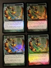 Magic the Gathering - Foil Edge of Autumn x4 Future Sight MTG Rare