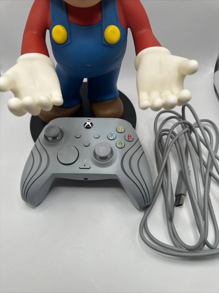 CONTROLADOR LED PDP AFTERGLOW WAVE CON CABLE PARA XBOX GRIS PROBADO FUNCIONANDO Foto 1 de 1