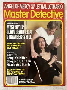Master Detective ANGEL OF MERCY and the LETHAL LOTHARIO April 1985 Rare Magazine - Picture 1 of 2