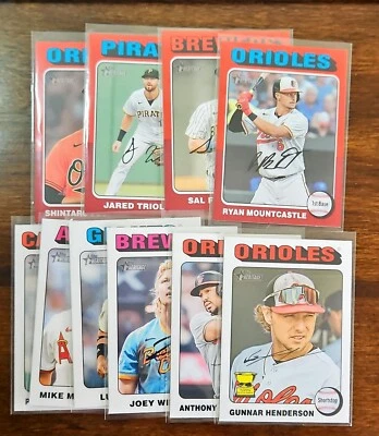 2024 Topps Heritage Red & White Border Parallels ~ Complete Your Set ~ You Pick - Image 1 of 4