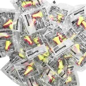 HONEYWELL HOWARD LEIGHT LASER LITE SOFT FOAM EARPLUGS SNR 35dB - 20 PAIRS - Picture 1 of 7
